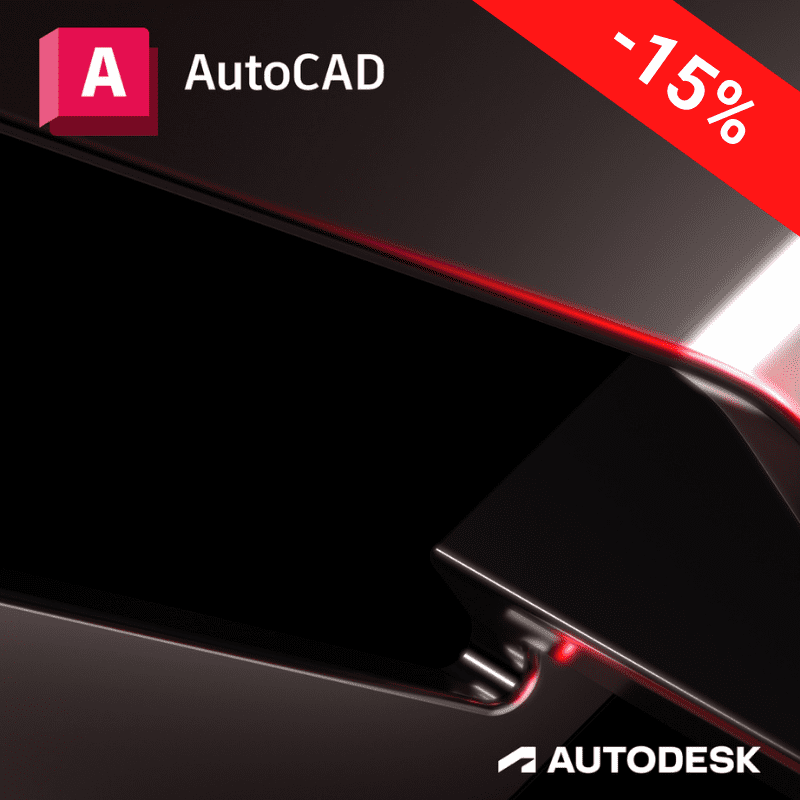 AutoCAD promo flash -15%